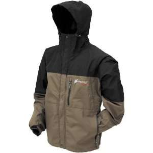 Frogg Toggs Toad Rage Jacket, Stone/Black, Primary Color Brown, Size 