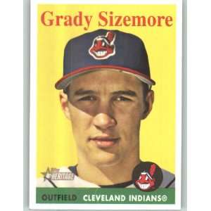  2007 Topps Heritage #424 Grady Sizemore   Cleveland 