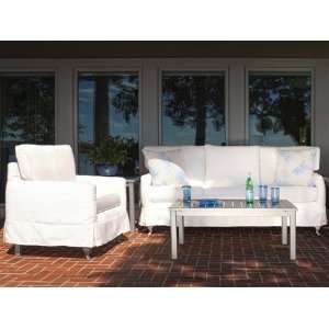  Homecrest Bungalow Conversation Cushion Patio Aluminum Lounge 