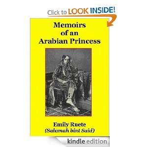  Memoirs of an Arabian Princess eBook Emily Ruete Kindle 