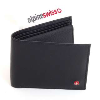   Bifold Passcase Removable Card ID Case By Alpine Swiss Suede  