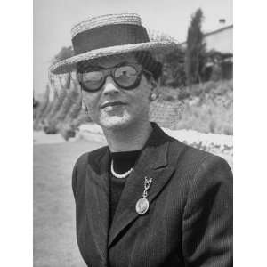 Portrait of Countess Ludovica Gaetani DAragona Wearing Straw Hat with 
