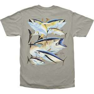 Guy Harvey Tuna Collage T  Shirt   SWGN   XLarge