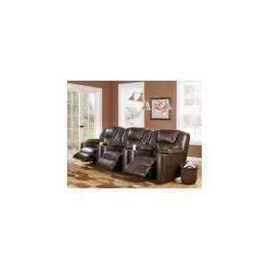 Paramount DuraBlend   Brindle Reclining Home Theater Set 