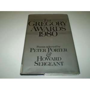   The Gregory Awards, 1980 Peter & Howard Sergeant (Ed. ) Porter Books