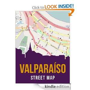 Valparaíso, Chile Street Map eReaderMaps, Jane Locke  