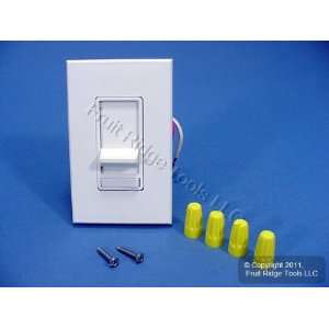  Leviton White Fluorescent Rotary Light Dimmer Switch 2 12 