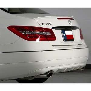 Mercedes E Class 2010+ Coupe Custom Lip Style Spoiler Unpainted Primer