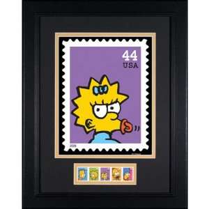  Maggie Simpson Postage Stamp Giclee Print