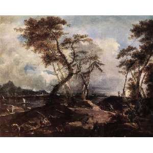   Francesco Lazzaro Guardi   24 x 20 inches   Landscape