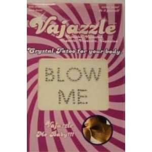 Bundle Vajazzle Blow Me and Aloe Cadabra Organic Lube Lavender 2.5 Oz