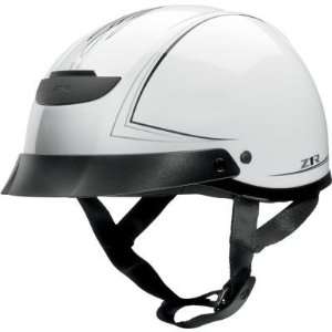  Z1R Vagrant Pinstripe Helmet   2X Small/White Automotive