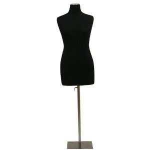  New Black Female Pinnable Dress Form Mannequin Model Fully 