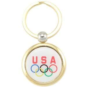  USA Olympic Team Brass Keychain