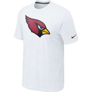  Arizona Cardinals White Nike Oversized Logo T Shirt