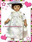 Historical DRESS+SHOE Slipr+HAT doll clothes fit Americ