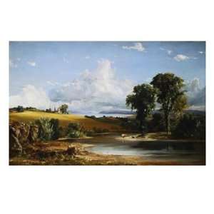  Summer Afternoon On the Hudson Giclee Poster Print