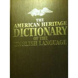   Heritage Dictionary of the English Language William Morris Books