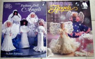 Crochet Fashion Doll Angels , American School of Needlework, 1996, 25 
