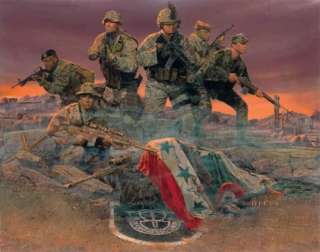 Strength and Honor James Dietz Military Art Artist Proof   5th 