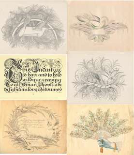 45 RARE Vintage BOOK on Calligraphy & Penmanship 1800s 1900s (.pdf 