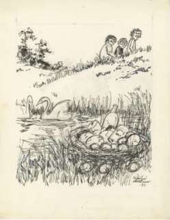 WIN MORTIMER   Orig EDITORIAL Art   NATURE VANDALS 1983  