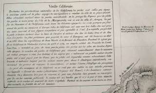1825 Vandermaelen Map SOUTHERN CALIFORNIA ARIZONA BAJA  