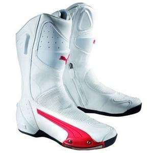  Puma Desmo GTX Boots   38 Euro/White/High Risk Red 