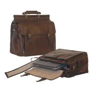   Hidesign Collection Leather Laptop Briefcase Tan, Tan