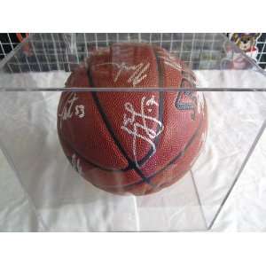 2012 New York Knicks Team Signed Autographed Basketball Amaire,carmelo 