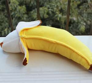 Lovely Amusing Yellow Banana Stuffed Plush 48CM New  
