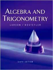   and Trigonometry, (0618317821), Ron Larson, Textbooks   