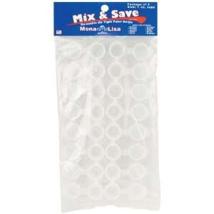  Mix & Save Re Usable Paint Cup Strips 2/Pkg Everything 