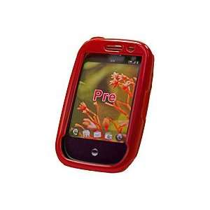  Cover Case for Palm Pre / Pre Plus   Red Cell Phones 