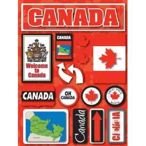  Canada Dimensional Stickers Arts, Crafts & Sewing