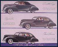 1939 Lincoln Zephyr V12 Color Original Brochure 39  