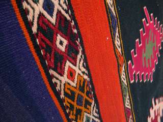 Anatolia Turkish Runner 12x3 Antique Hand Woven Wool Kelim Kilim Rug 