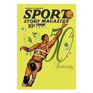  Sport Story Magazine 50th Anniversary Giclee Poster Print 