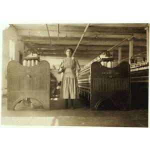   adolescent spinner, working in Spring Village Mill for 2 Years