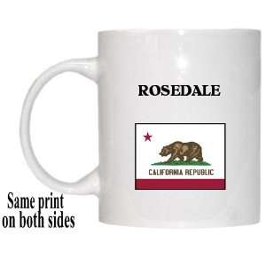  US State Flag   ROSEDALE, California (CA) Mug Everything 