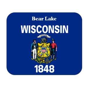   US State Flag   Bear Lake, Wisconsin (WI) Mouse Pad 