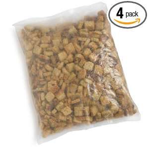 Burry Croutons, Seasoned Homestyle, 2.5 Pound Bags (Pack of 4)  