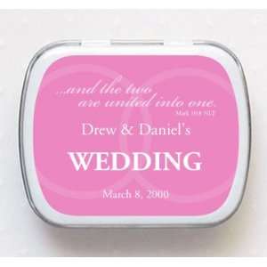  United Personalized Mint Tins   Pink Health & Personal 
