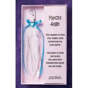  Marchs Angel   Birthstone Feather Collection (March 