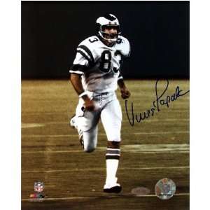  Vince Papale Philadelphia Eagles   Running   Autographed 