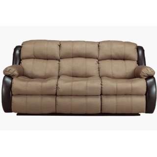  Garrett Mocha Reclining Sofa by Ashley Furniture