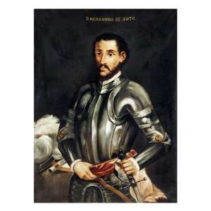  Hernando De Soto Premium Giclee Poster Print