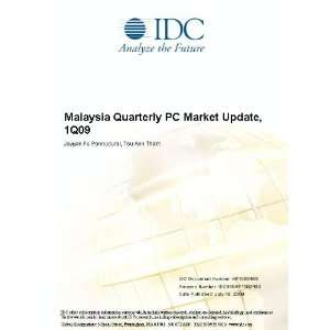  Malaysia Quarterly PC Market Update, 1Q09 Jaygan Fu 