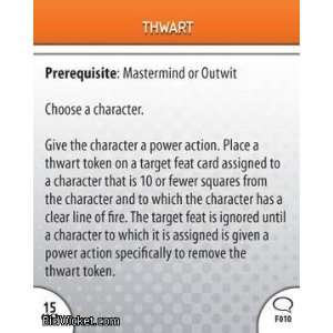  Thwart (Hero Clix   DC Origins   Thwart #F010 Mint Normal 