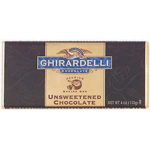 Ghirardelli Unsweetened Chocolate Baking Grocery & Gourmet Food